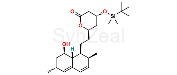 Picture of Lovastatin Diol Lactone 4-tert-Butyldimethylsilyl Ether