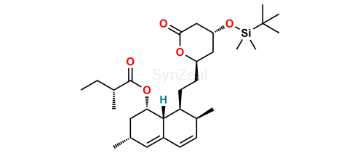 Picture of 4-O-tert-Butyldimethylsilyl Epi Lovastatin