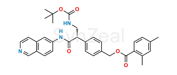 Picture of Netarsudil Boc Aminoisoquinoline Impurity