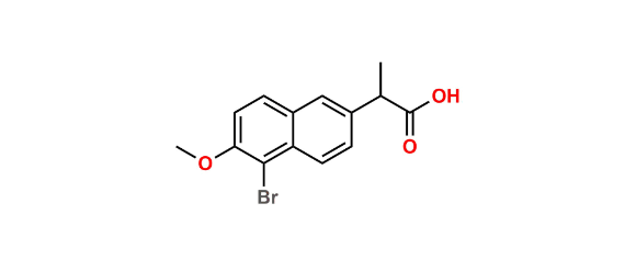 Picture of Rac-5-Bromo Naproxen