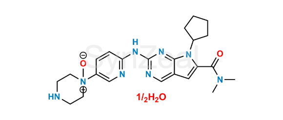 Picture of Ribociclib N-Oxide Impurity 2 (Hemihydrate)