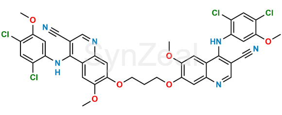 Picture of Bosutinib Propoxy Dimer Impurity