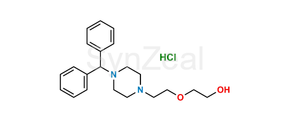 Picture of Hydroxyzine EP Impurity B (HCl)