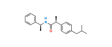 Picture of (S,S)-N-(1-Phenylethyl) Ibuprofen Amide