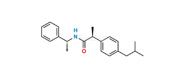 Picture of (R,S)-N-(1-Phenylethyl) Ibuprofen Amide
