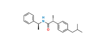 Picture of (S,R)-N-(1-Phenylethyl) Ibuprofen Amide