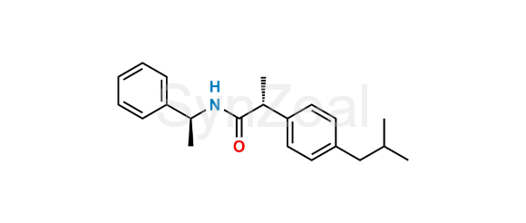 Picture of (S,R)-N-(1-Phenylethyl) Ibuprofen Amide