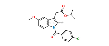 Picture of Indomethacin Isopropyl Ester Impurity