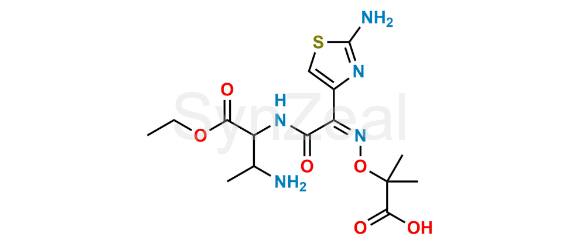 Picture of Aztreonam Open-ring desulfatesaztreonam ethyl ester