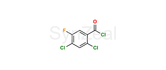 Picture of 2,4-Dichloro-5-Fluorobenzoyl Chloride