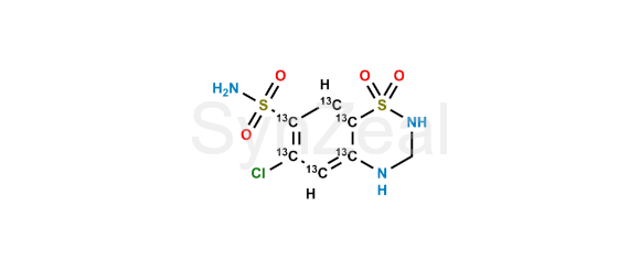 Picture of Hydrochlorothiazide 13C6