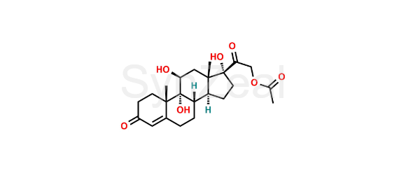 Picture of 9 Alpha Hydroxyl Hydrocortisone Acetate