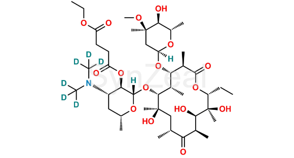 Picture of Erythromycin Ethyl Succinate-D6