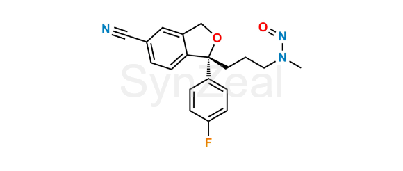 Picture of (R)-Desmethyl Citalopram Nitroso Impurity