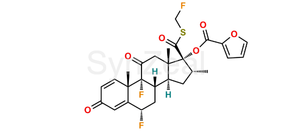 Picture of Fluticasone Furoate 11-Keto Impurity