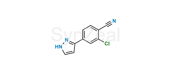 Picture of Darolutamide Pyrazol benzonitrile Impurity