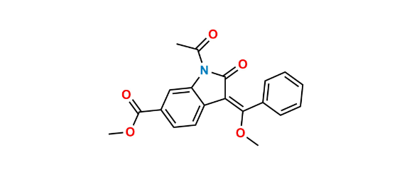 Picture of Nintedanib N-Acyl Methoxyenolindole