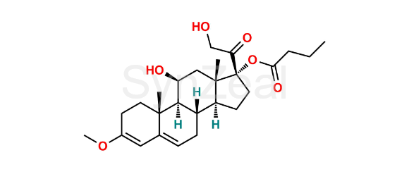 Picture of Hydrocortisone 17-Butyrate 3-Enol Methyl Ether