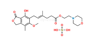 Picture of Mycophenolate Mofetil Sulfate salt