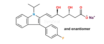 Picture of Fluvastatin EP Impurity A Sodium Salt