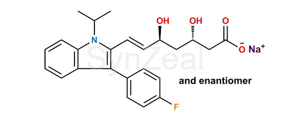 Picture of Fluvastatin EP Impurity A Sodium Salt