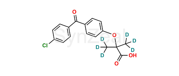 Picture of Fenofibric Acid D6