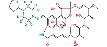 Picture of 25-Desacetyl Rifapentine D8