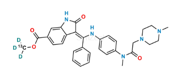 Picture of Nintedanib 13C D3