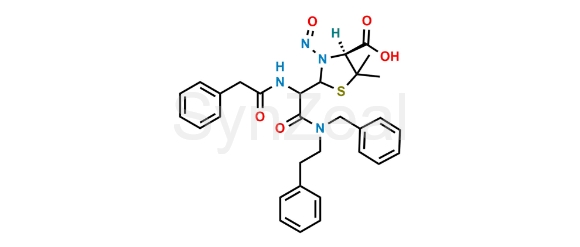 Picture of Benethamine Penicillin Nitroso Impurity