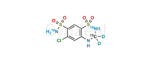 Picture of Hydrochlorothiazide-13C,15N2,d2