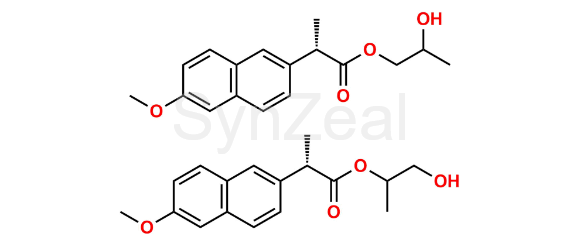 Picture of Naproxen  1,2-Propylene Glycol  Esters (Mixture of Isomers) 