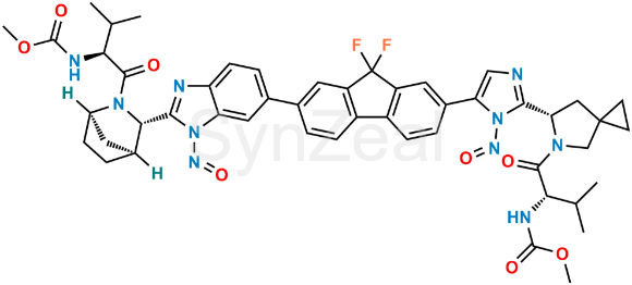 Picture of Ledipasvir Nitroso Impurity 2