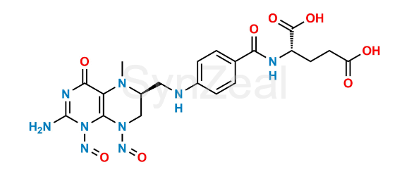 Picture of Levomefolate Nitroso Impurity 2