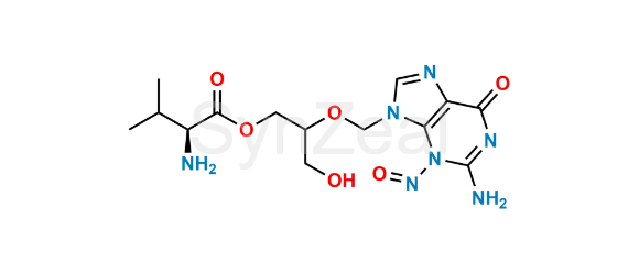 Picture of Valganciclovir Nitroso Impurity 1