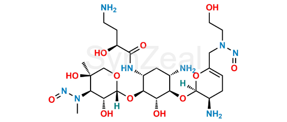 Picture of Plazomicin Nitroso Impurity 2