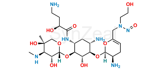 Picture of Plazomicin Nitroso Impurity 3