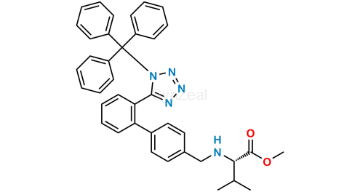 Picture of Valsartan Desvaleryl Methyl Ester N1-Trityl Impurity