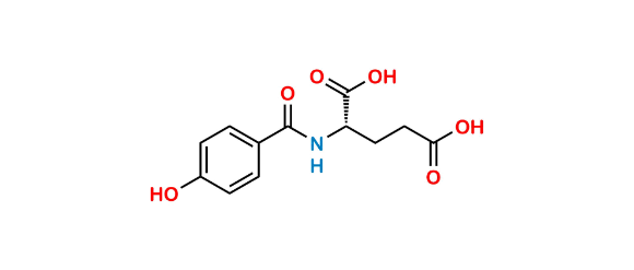 Picture of N-(4-hydroxybenzoyl)-L-Glutamic acid