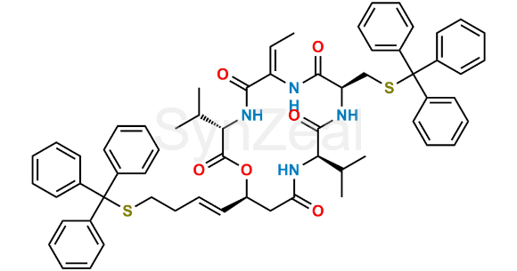 Picture of Romidepsin Di-S-trityl impurity