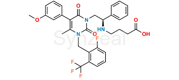 Picture of Elagolix 3-Methoxy Desfluoro Impurity