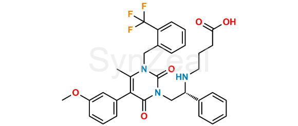 Picture of Elagolix Didesfluoro Impurity 