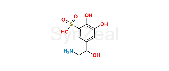 Picture of Norepinephrine Dihydroxy Benzene Sulfonic Acid Impurity