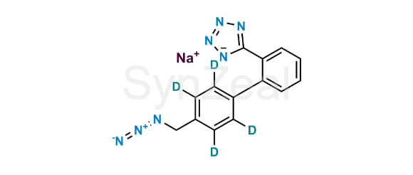 Picture of Irbesartan Impurity 15-d4 Sodium Salt