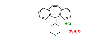 Picture of Cyproheptadine Hydrochloride Sesquihydrate
