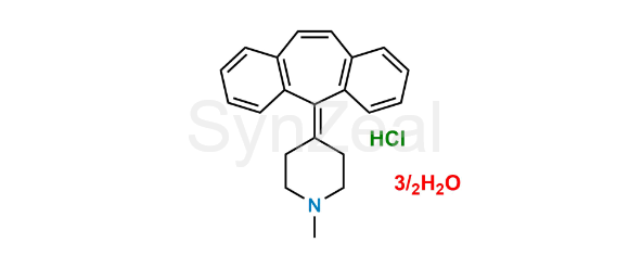 Picture of Cyproheptadine Hydrochloride Sesquihydrate