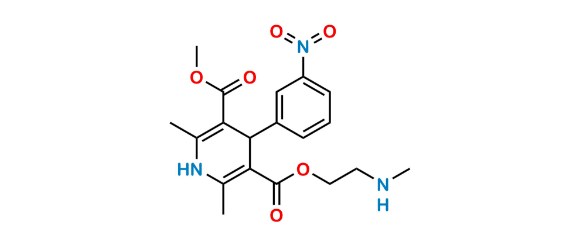 Picture of Nicardipine N-Desbenzyl Impurity