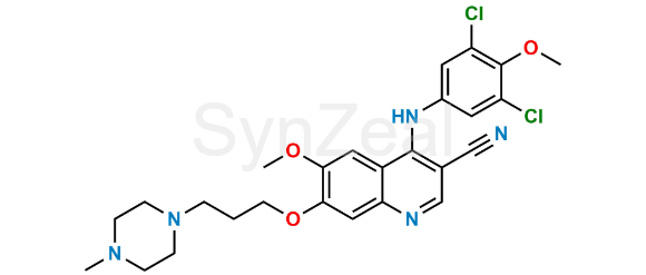 Picture of Bosutinib Regio Isomer Impurity 