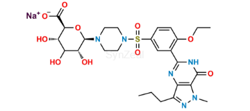 Picture of N-Desmethyl Sildenafil-N-β-D-Glucuronide