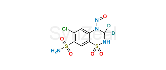 Picture of N-Nitroso Hydrochlorothiazide D2