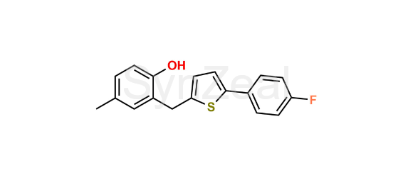 Picture of Canagliflozin Hydroxy Impurity-2 